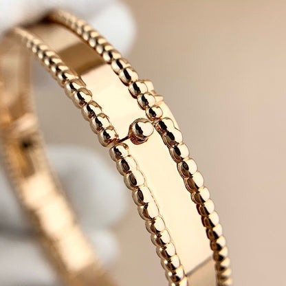 [Luna Brilliance]CLOVER PERLEE BRACELET SIGNATURE ENGRAVING SERIES