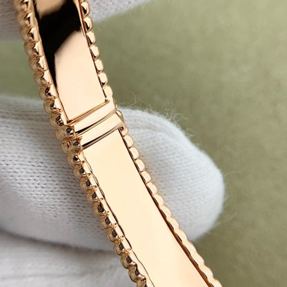 [Luna Brilliance]CLOVER PERLEE BRACELET SIGNATURE ENGRAVING SERIES