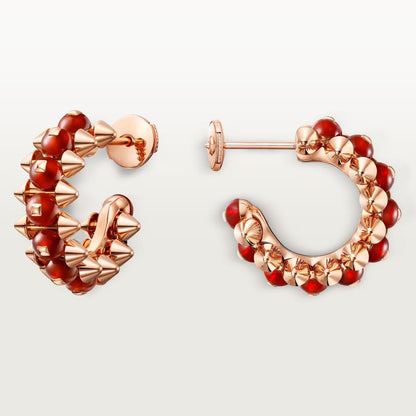 [Luna Brilliance]CLASH 7.9MM AGATE CHALCEDONY EARRINGS