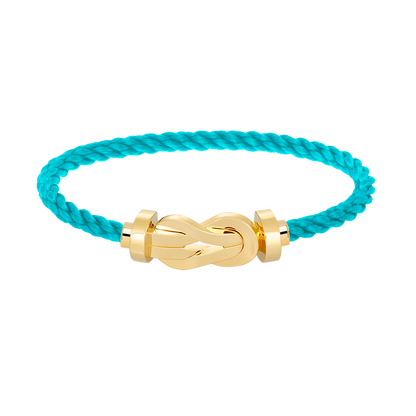 [Luna Brilliance]CHANCE LARGE 8 FIGURE BUCKLE NO DIAMOND BRACELET GOLD