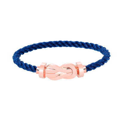 [Luna Brilliance]CHANCE LARGE 8 FIGURE BUCKLE NO DIAMOND BRACELET ROSE GOLD