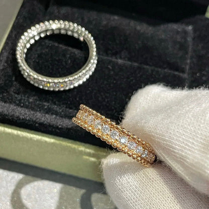 [Luna Brilliance]PERLEE DIAMOND SILVER RING