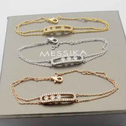 [Luna Brilliance] Move Classique pavé bracelet