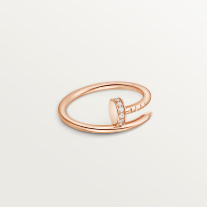 [Luna Brilliance]JUSTE 1.8MM HALF DIAMOND RING