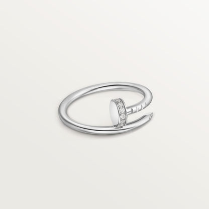 [Luna Brilliance]JUSTE 1.8MM HALF DIAMOND RING
