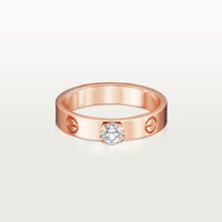 [Luna Brilliance]LOVE RING 3.6MM 1 BIG DIAMOND