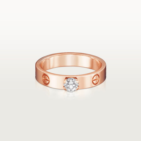 [Luna Brilliance]LOVE RING 3.6MM 1 BIG DIAMOND