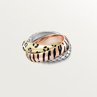 [Luna Brilliance] TRINITY  RING LEOPARD PRINT