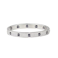 [Luna Brilliance]LOVE BRACELET 6.1MM DIAMOND-PAVED CERAMIC