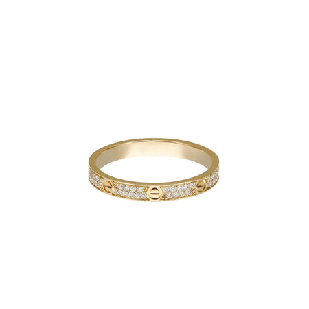 [Luna Brilliance]LOVE RING 2.65MM DIAMOND