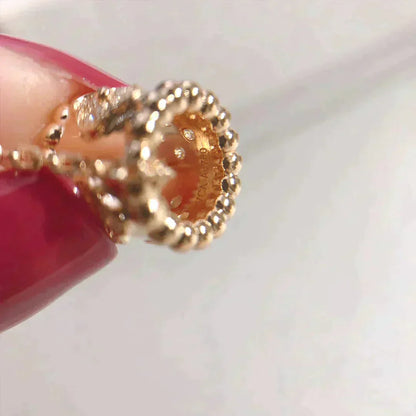 [Luna Brilliance]PERLEE PEDANT NECKLACE GOLD / ROSE GOLD