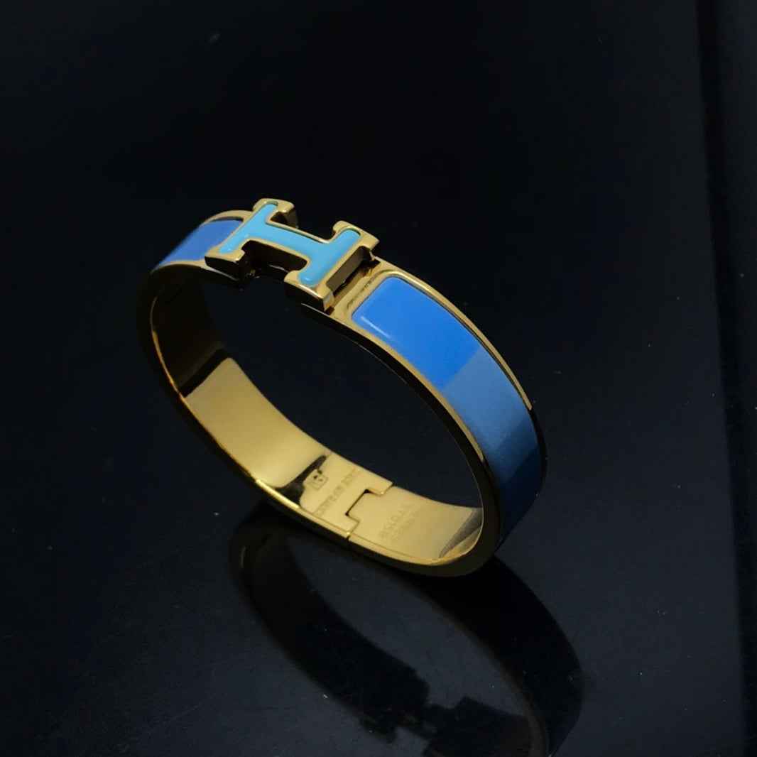 [Luna Brilliance]H BRACELET BLUE RAINBOW CERAMIC