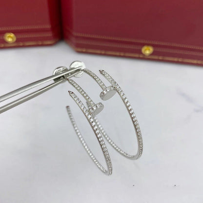 [Luna Brilliance]JUSTE FULL DIAMOND LARGE EARRINGS