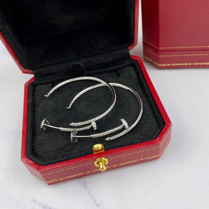 [Luna Brilliance]JUSTE FULL DIAMOND LARGE EARRINGS