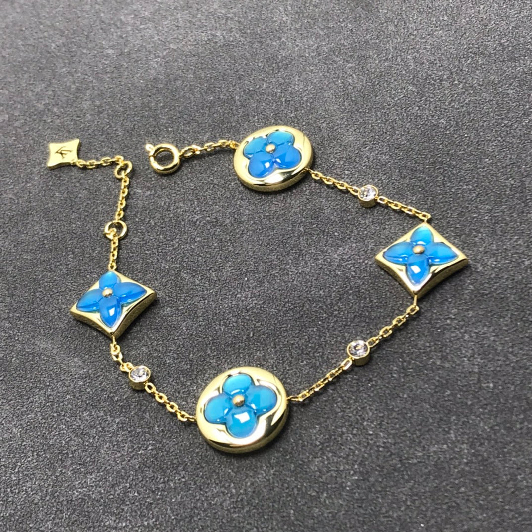 [Luna Brilliance]STAR AND SUN TURQUOISE 4 MOTIFS 3 DIAMONDS