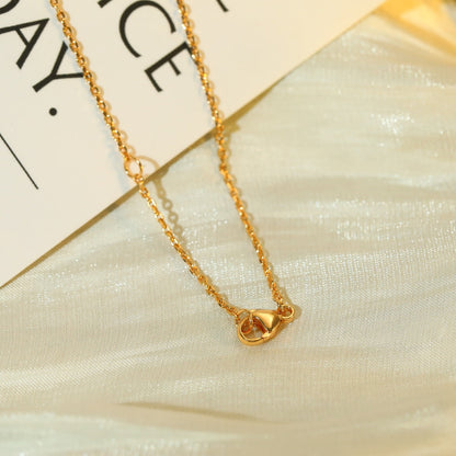 [Luna Brilliance]VOLT SILVER DIAMOND PEDANT NECKLACE