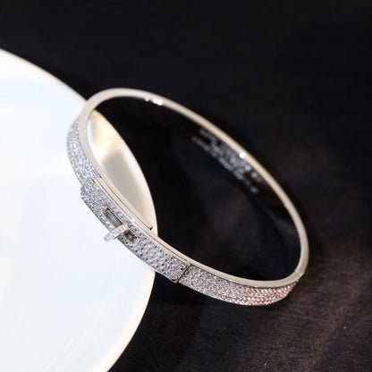 [Luna Brilliance]KELLY BRACELET DIAMOND PAVED