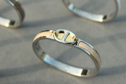 [Luna Brilliance]CLIC CHAINE SILVER BRACELET