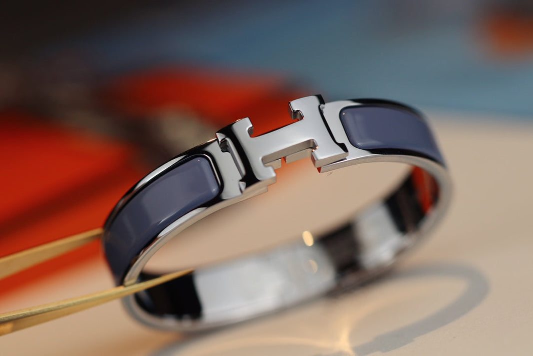 [Luna Brilliance]H BRACELET 12MM BLUE GRAY