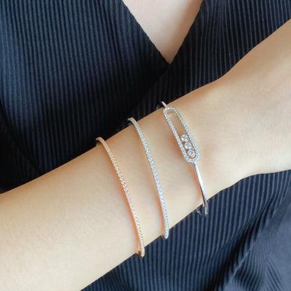 [Luna Brilliance]MINI DIAMOND TENNIS BRACELET