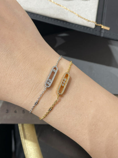 [Luna Brilliance]BABY MOVE DIAMOND BRACELET