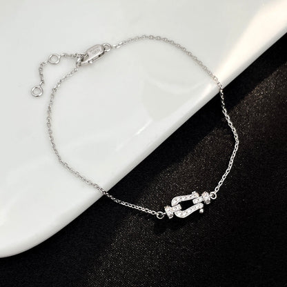 [Luna Brilliance]FORCE 10 FULL DIAMOND BUCKLE CHAIN LINK MINI MODEL