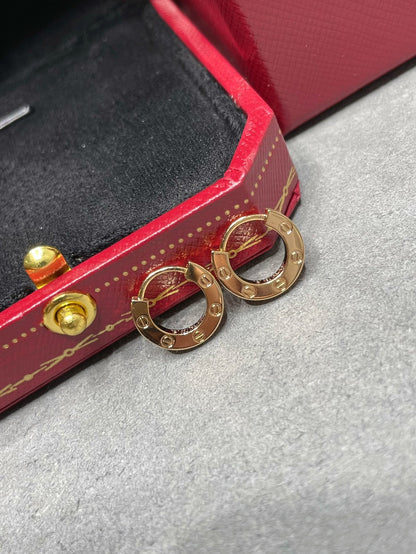 [Luna Brilliance]LOVE MINI EARRINGS