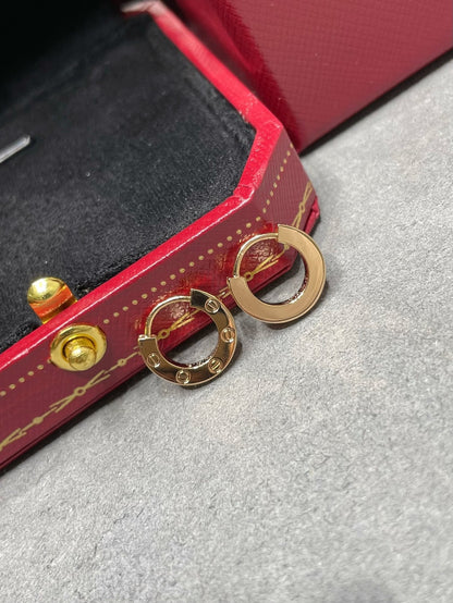 [Luna Brilliance]LOVE MINI EARRINGS