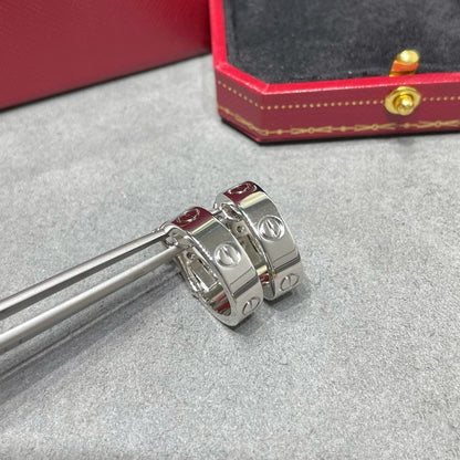 [Luna Brilliance]LOVE 5.5MM EARRINGS