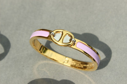 [Luna Brilliance]CLIC CHAINE GOLD BRACELET