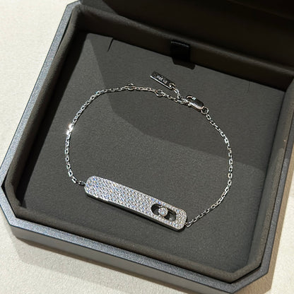 [Luna Brilliance]MOVE CLASSIQUE DIAMOND PAVED BRACELET