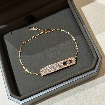 [Luna Brilliance]MOVE CLASSIQUE DIAMOND PAVED BRACELET