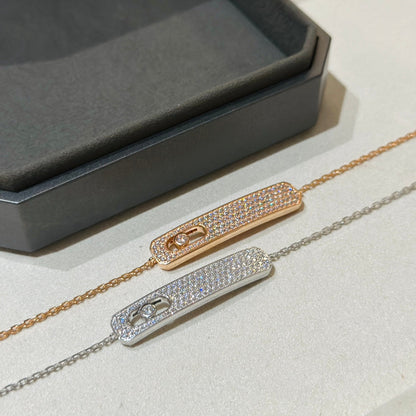 [Luna Brilliance]MOVE CLASSIQUE DIAMOND PAVED BRACELET