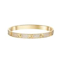 [Luna Brilliance]LOVE BRACELET 6.1MM DIAMOND-PAVED