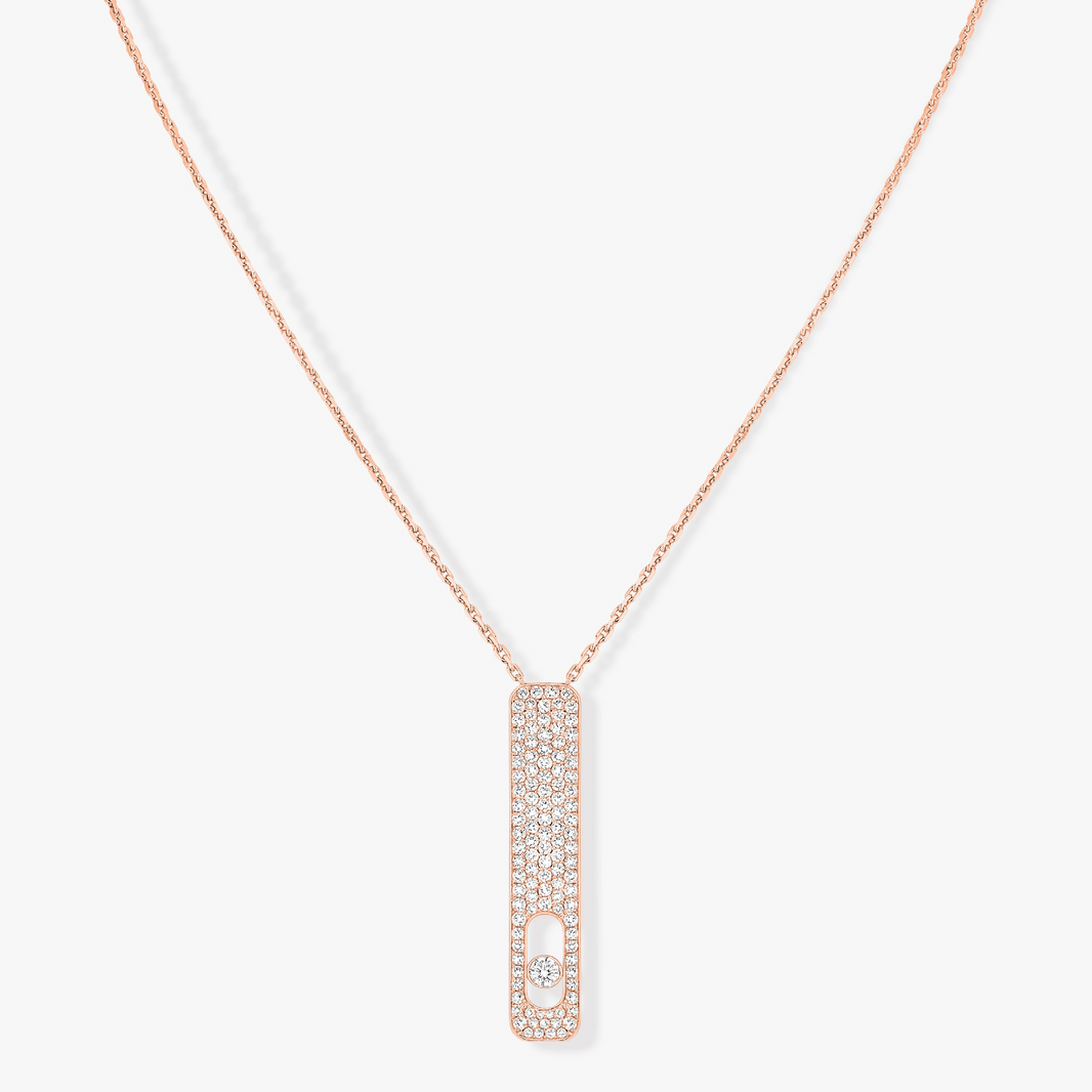 [Luna Brilliance]MY FIRST DIAMOND PAVED NECKLACE