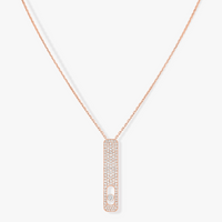 [Luna Brilliance]MY FIRST DIAMOND PAVED NECKLACE