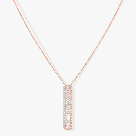 [Luna Brilliance]MY FIRST DIAMOND PAVED NECKLACE