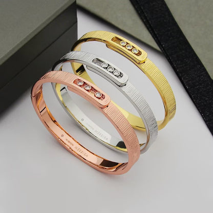 [Luna Brilliance]Move Noa Ciselé bangle