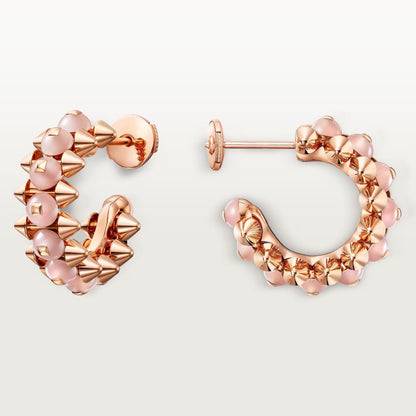 [Luna Brilliance]CLASH 7.9MM AGATE CHALCEDONY EARRINGS
