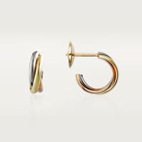 [Luna Brilliance]TRINITY ON DIAMOND MINI EARRINGS
