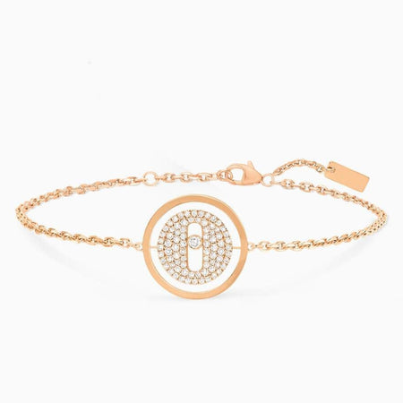 [Luna Brilliance]LUCKY MOVE DIAMOND PAVED BRACELET