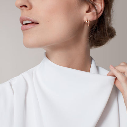 [Luna Brilliance]JUSTE NO DIAMOND SMALL EARRINGS