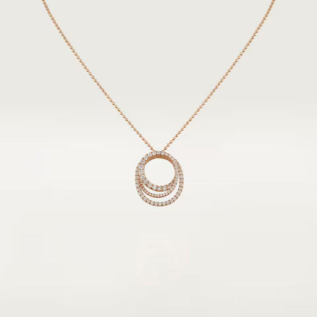 [Luna Brilliance]ETINCELLE  FULL DIAMOND NECKLACE