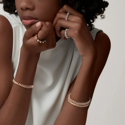 [Luna Brilliance]CLASH  BRACELET 8MM DIAMONDS