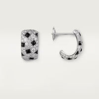 [Luna Brilliance]PANTHERE MINI FULL DIAMOND EARRINGS