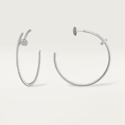 [Luna Brilliance]JUSTE FULL DIAMOND LARGE EARRINGS
