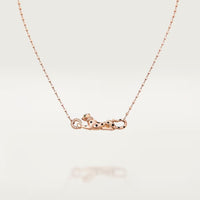 [Luna Brilliance]PANTHERE FULL DIAMOND NECKLACE
