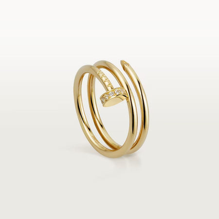 [Luna Brilliance]JUSTE RING 4.8MM HALF DIAMOND