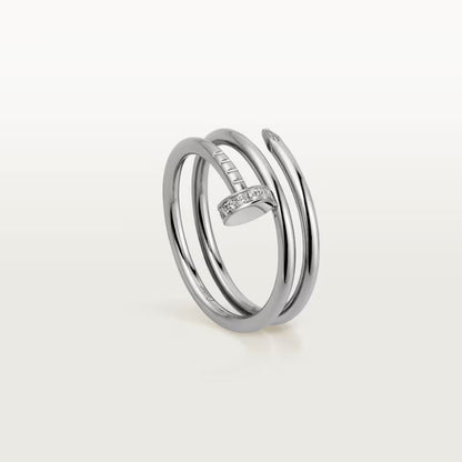 [Luna Brilliance]JUSTE RING 4.8MM HALF DIAMOND