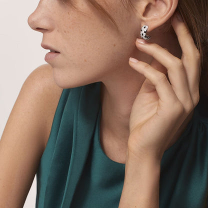 [Luna Brilliance]PANTHERE MINI FULL DIAMOND EARRINGS